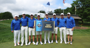 Florida advanced to its fourth consecutive NCAA men's golf championship and 57th overall.